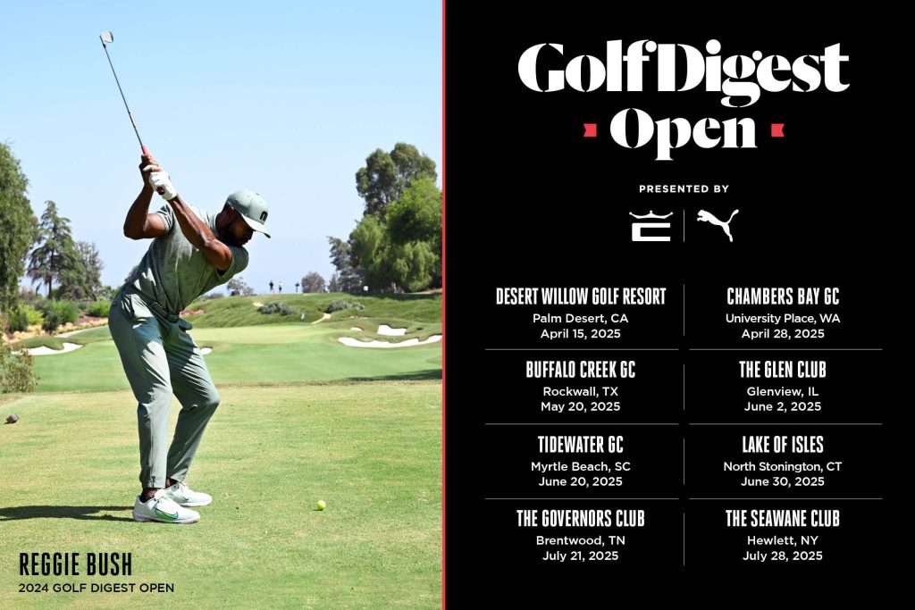 Golf Digest Open Regional Qualifier June 20, 2025 at Tidewater Golf Club