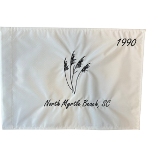 Tidewater Sea Oats logo 1990 Flag
